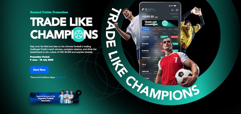 PU Prime Launches Exciting “Trade Like Champions” Football x Trading Reward Points Promotion with USD $4,000 Prize Pool